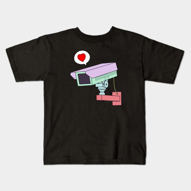 The Camera Loves You Kids T-Shirt by timbo